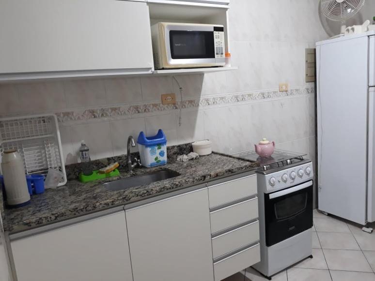 Apto Aconchegante A Uma Quadra Da Praia - Aviacao, Praia Grande - Sp Praia Grande (Santos) Buitenkant foto